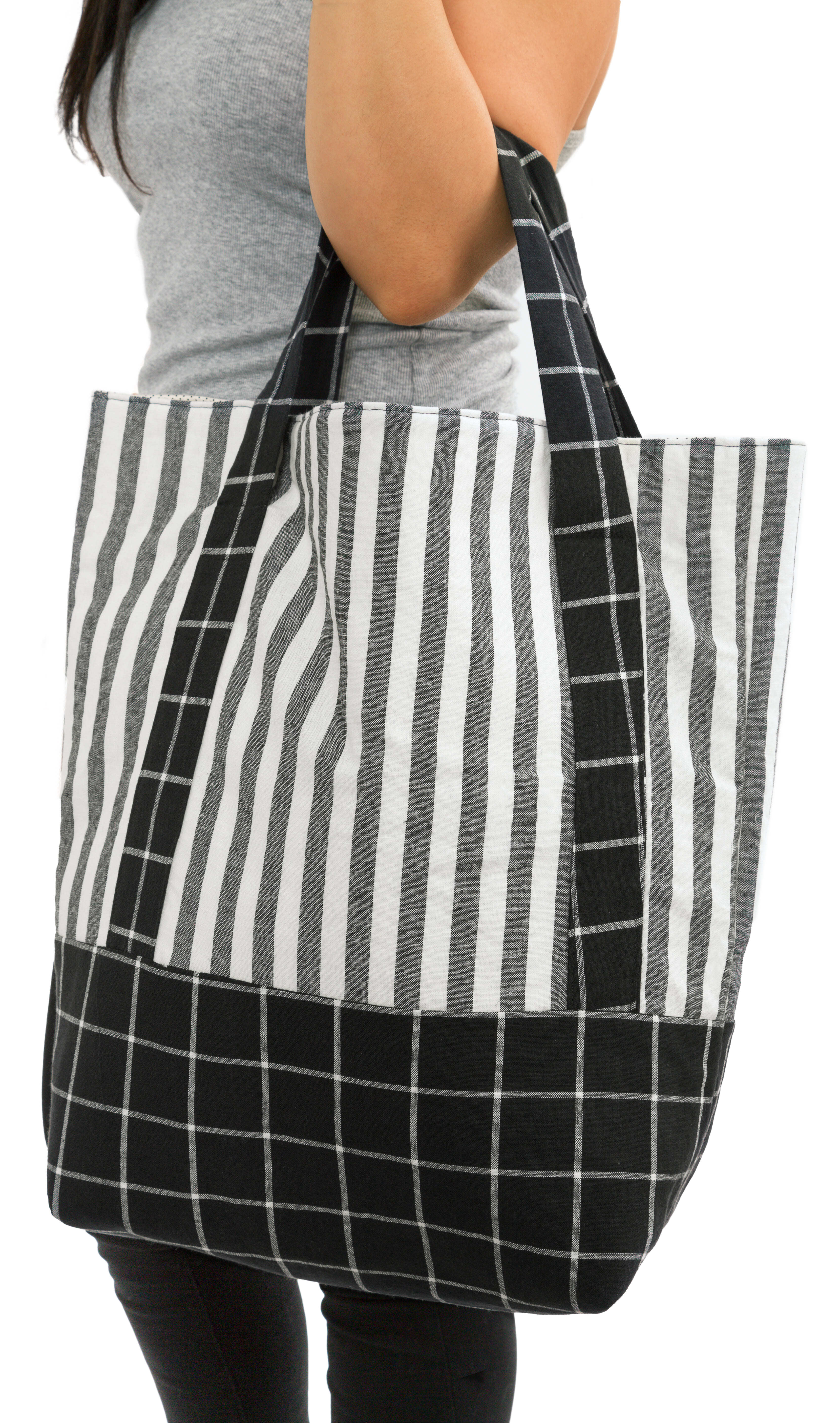 Robert Kaufman Essex Classic Wovens - Thick Stripe Chambray