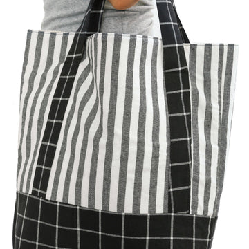 Robert Kaufman Essex Classic Wovens - Thick Stripe Chambray