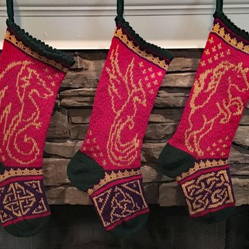 Christmas Unicorn Stocking