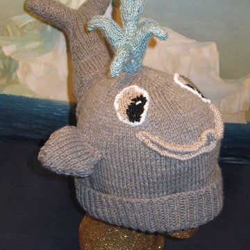 There She Blows Whale Beanie Hat
