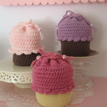 Cupcake Purse Crochet Pattern