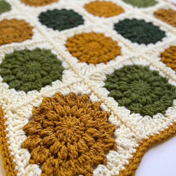 Rustic Harmony Baby Blanket