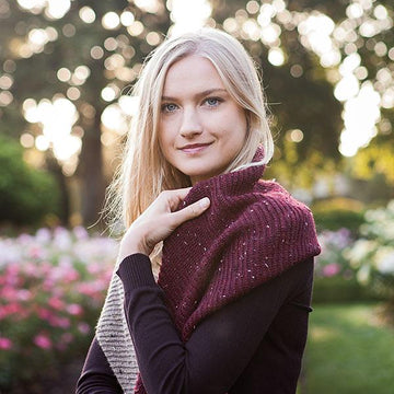 Braided and Beaded Scarf