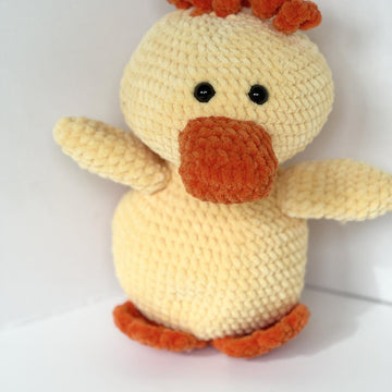 Ducky McDuck Face Stuffie