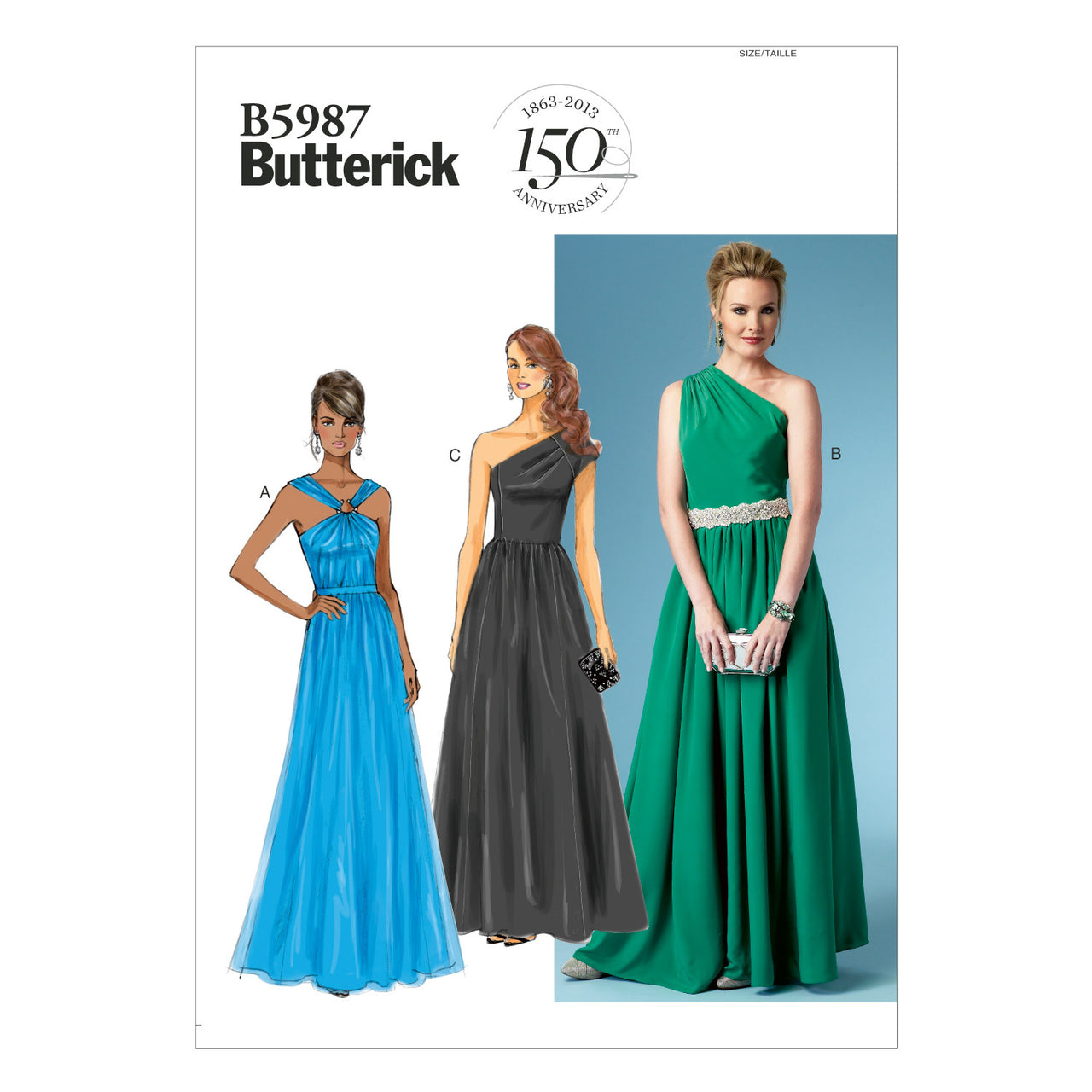 Butterick Misses' Dress B5987 - Sewing Pattern