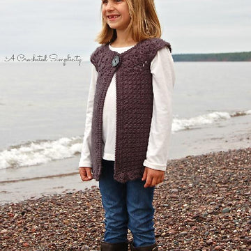 Classic Charm Girls Cardigan