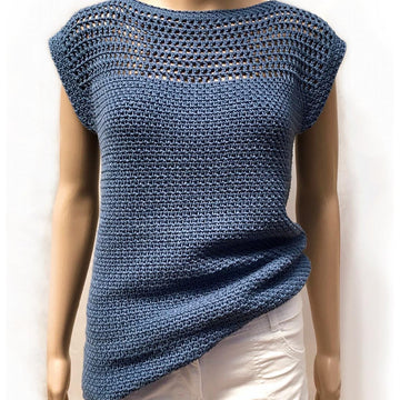 Aviva Mesh Top Tee