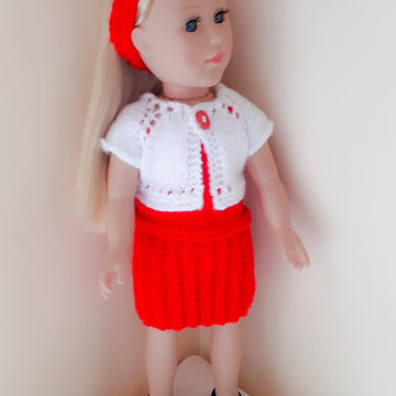 Red Headband for Doll