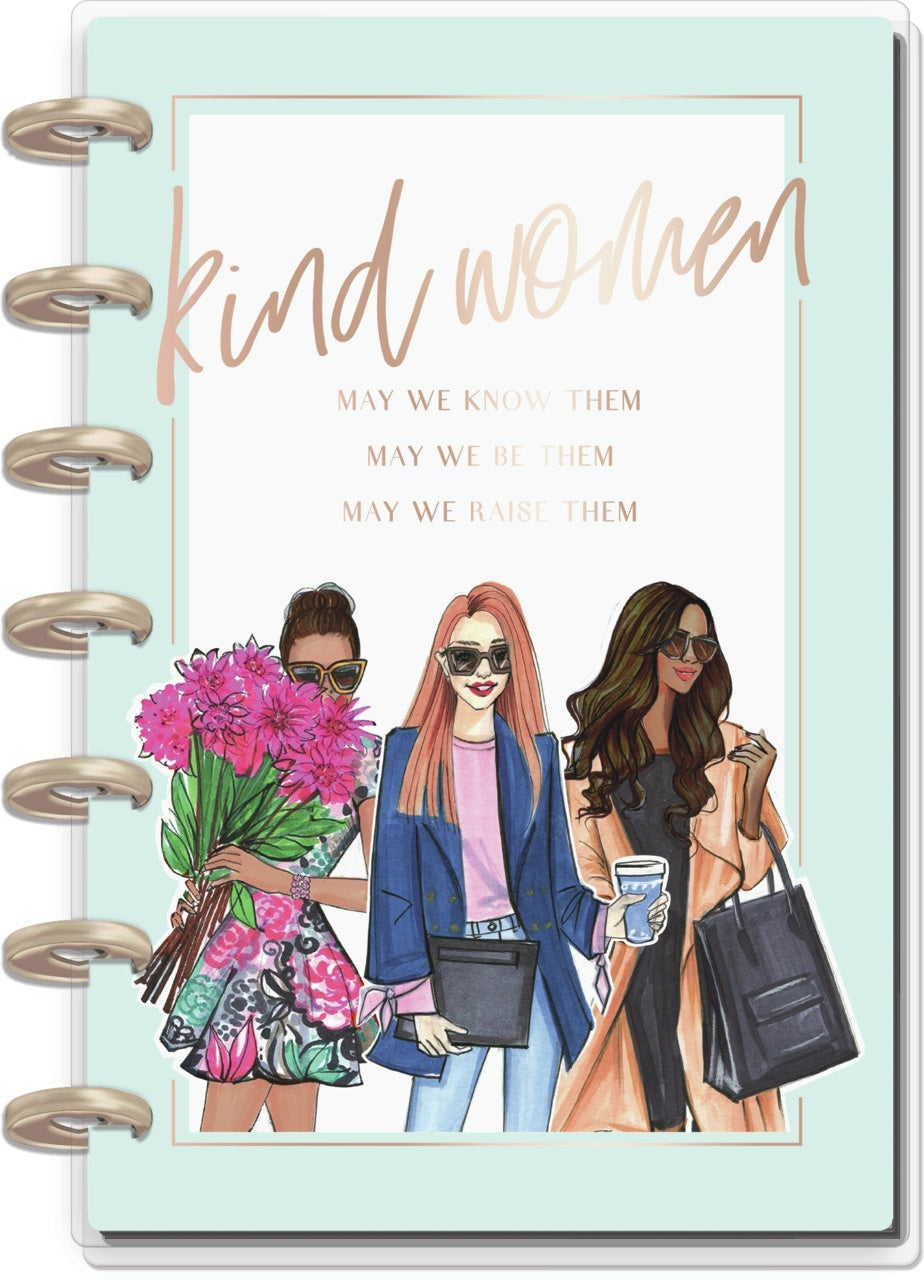 Happy Planner X Rongrong 12-Month Dated Mini Planner - Kind Women, July 2020-June