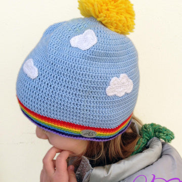 Cappello Arcobaleno Modello per Uncinetto