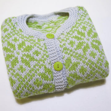 Fair Isle Child's Cardigan