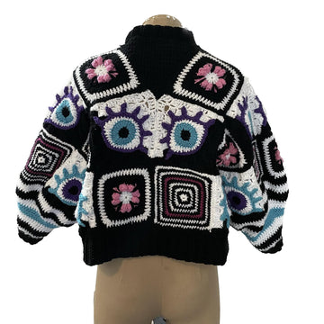 Eye Spy Crop Cardi [SML - LGE]