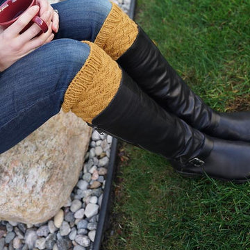 Lattice Boot Cuffs
