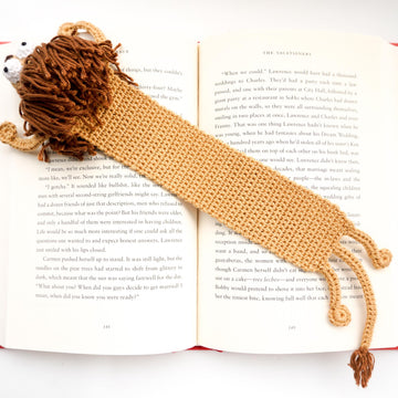 Lion Bookmark Crochet Pattern