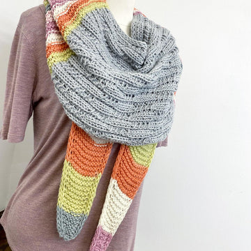 Millie Margaret Shawl- Worsted