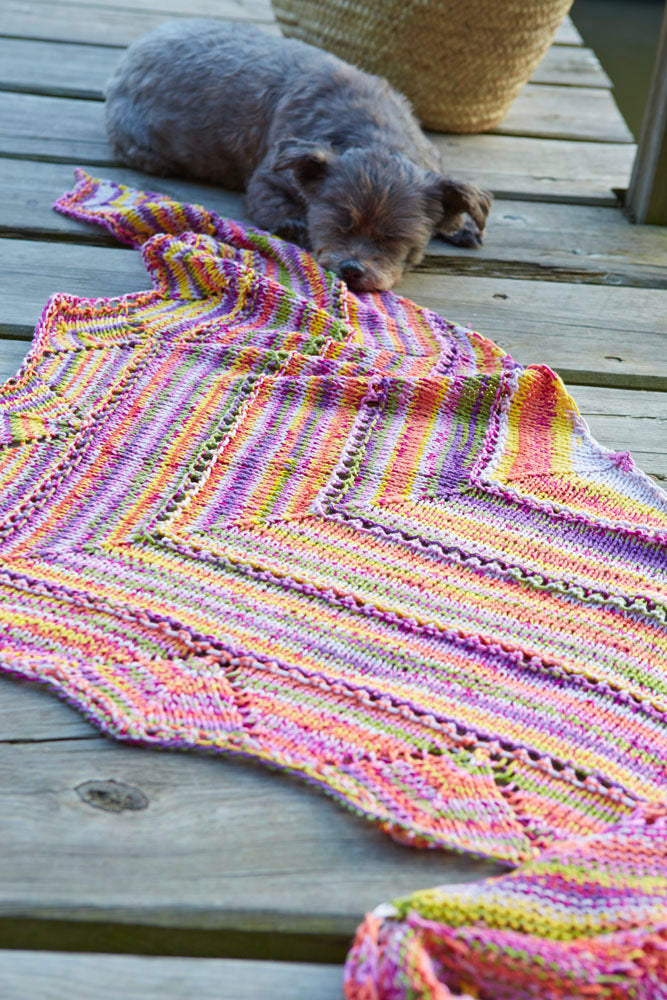 Triangular Shawl in Schachenmayr Bravo Color