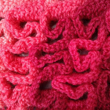 Snake Stitch Neck Warmer or Scarf