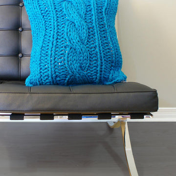 Chunky Cable Twist Knit Pillow Cover (pillow003)