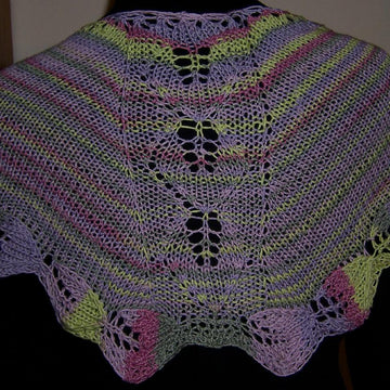 Azalea Leaves Shawl