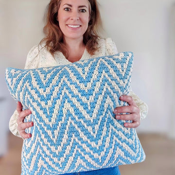 Endless Peaks pillow