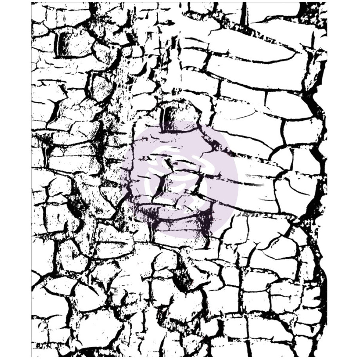 Prima Marketing Finnabair Clear Stamp 2.5"X3" - Crackle