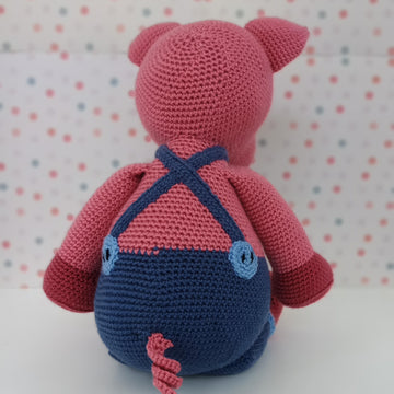 Crochet Amigurumi Toy Pig Pattern - Ziggy the Piggy