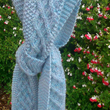 Sand Tracks scarf