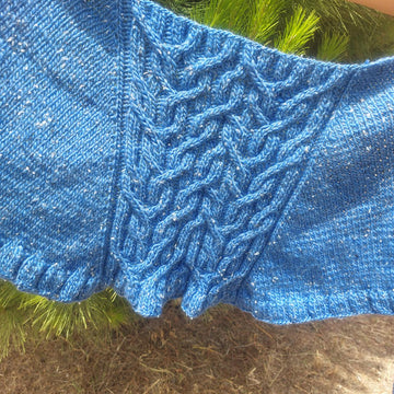 Blue frills