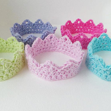 Crochet Crown Pattern US By KJD