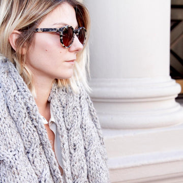 Après-Ski Cable Infinity Scarf