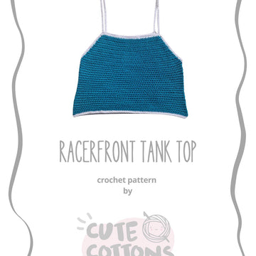 Racerfront Tank Top Crochet Pattern