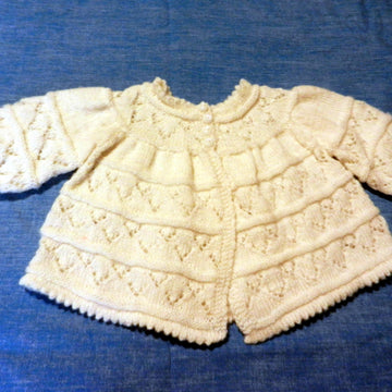 Baby Newborn Matinee Jacket