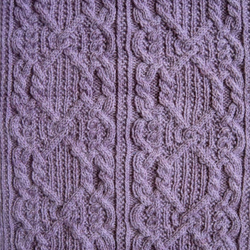 Goose Bay Cabled Stole