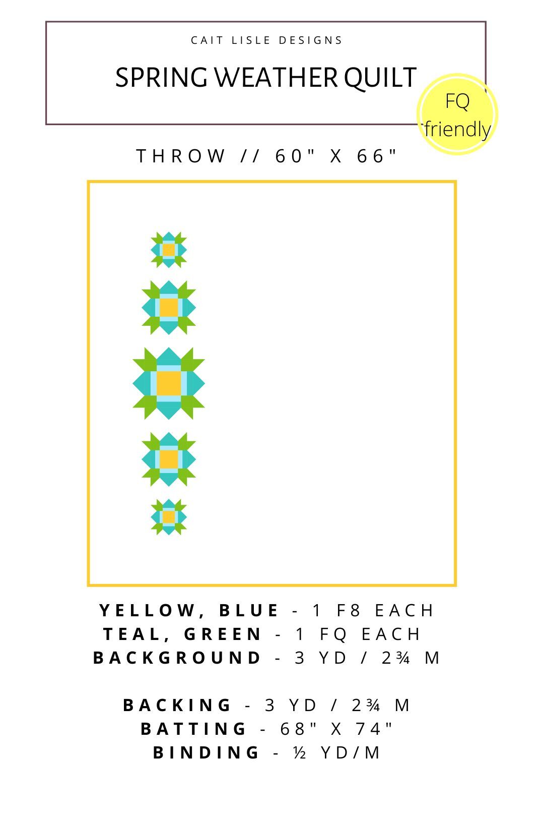 Spring Weather Quilt and Runner