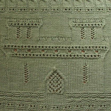 Sleeping Baby's Castle Blanket