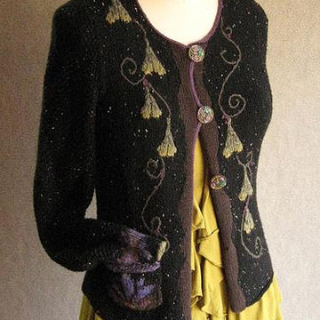 Ginkgo and Lotus Little Fitted Jacket
