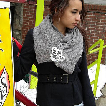 Barely a Pattern Infinity Scarf