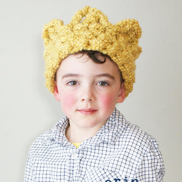 Chunky Crochet Crown Earwarmer (Hat030)