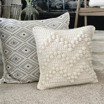 061 The Chevron Bobble Pillow