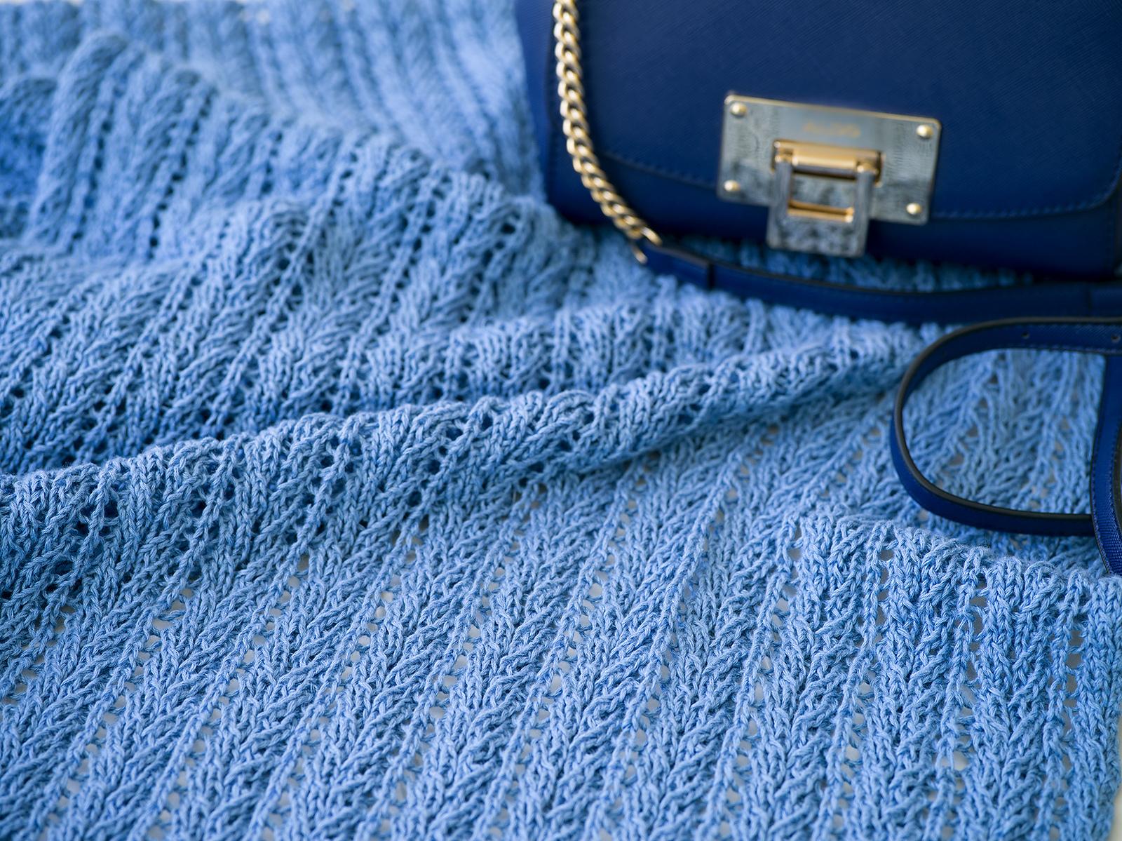 Darlington Lace Scarf & Wrap Knitting Pattern