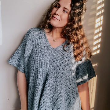 Flora V Neck Top