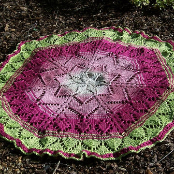 Mary, Mary ... quite contrary blanket/shawl