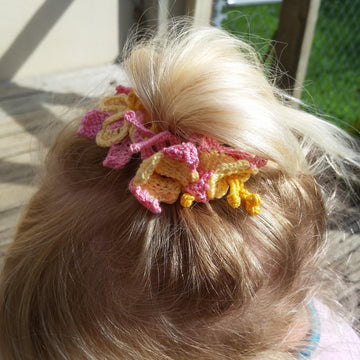 Columbine headband or barrettes