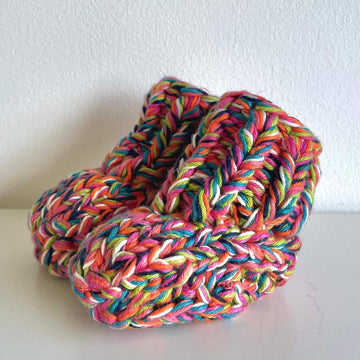 Rainbow Baby Booties