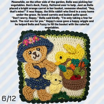 Granny Square Bear 6 Crochet