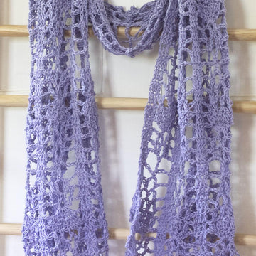 Pineapple Lace Shawl