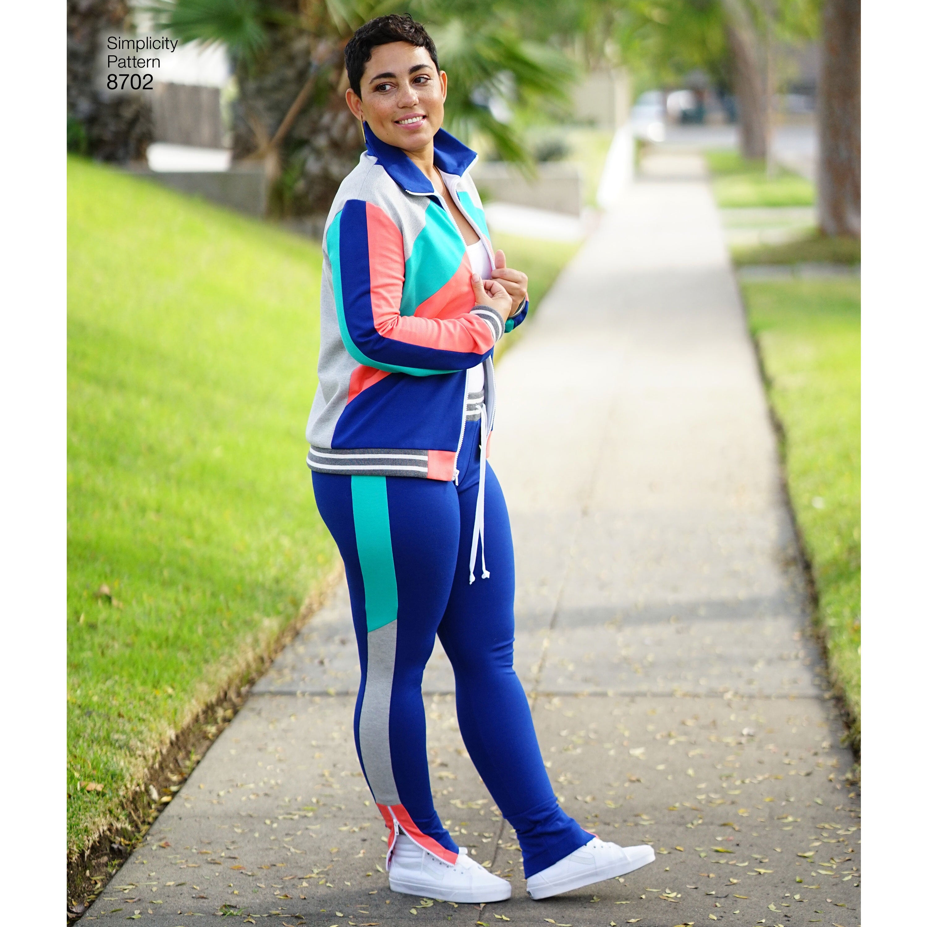 Simplicity 8702 Mimi G Women's Knit Jacket, Pant and Leggings - Sewing Pattern