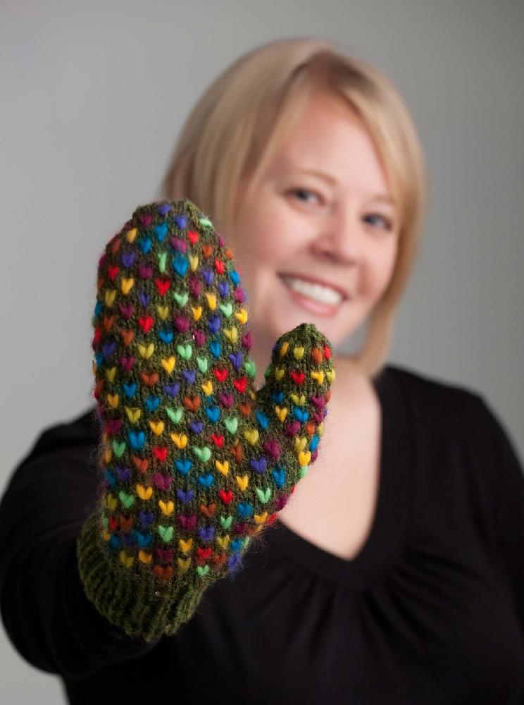 Polar Vortex Thrummed Mittens