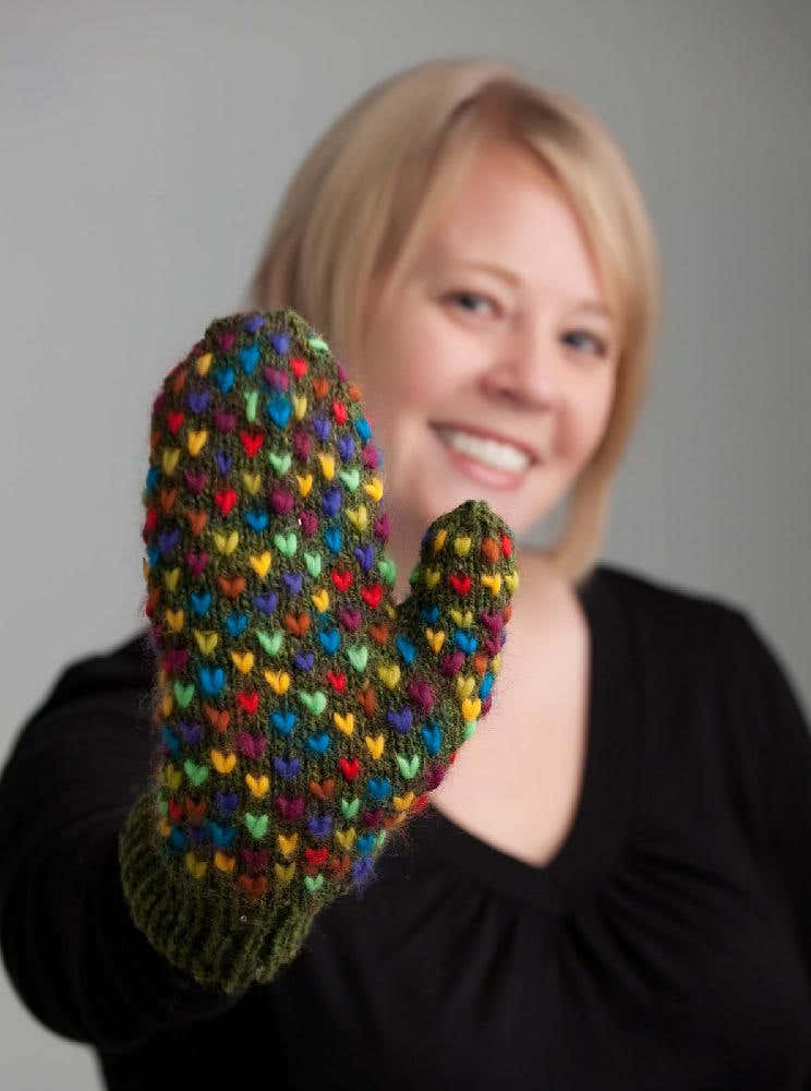 Polar Vortex Thrummed Mittens