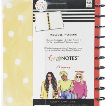 Happy Planner Big Notebook W/60 Sheets - Bright Future X Rongrong